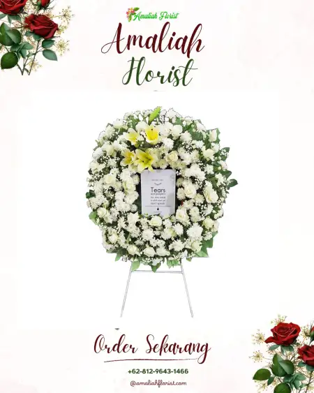 Krans Bunga Duka Dlimas